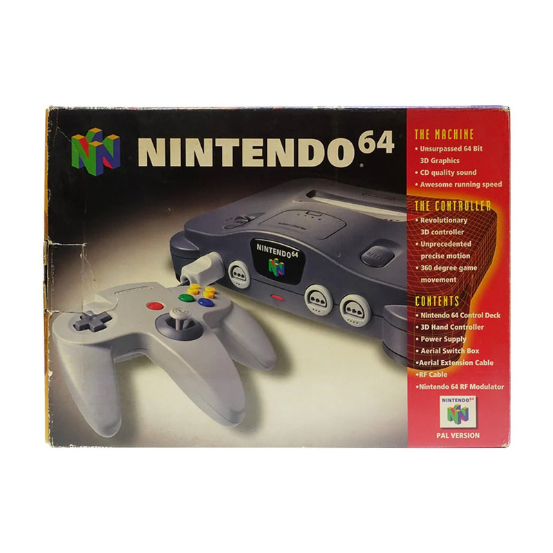 (Pre-Owned) Nintendo 64 Video Game Console - Grey - ريترو